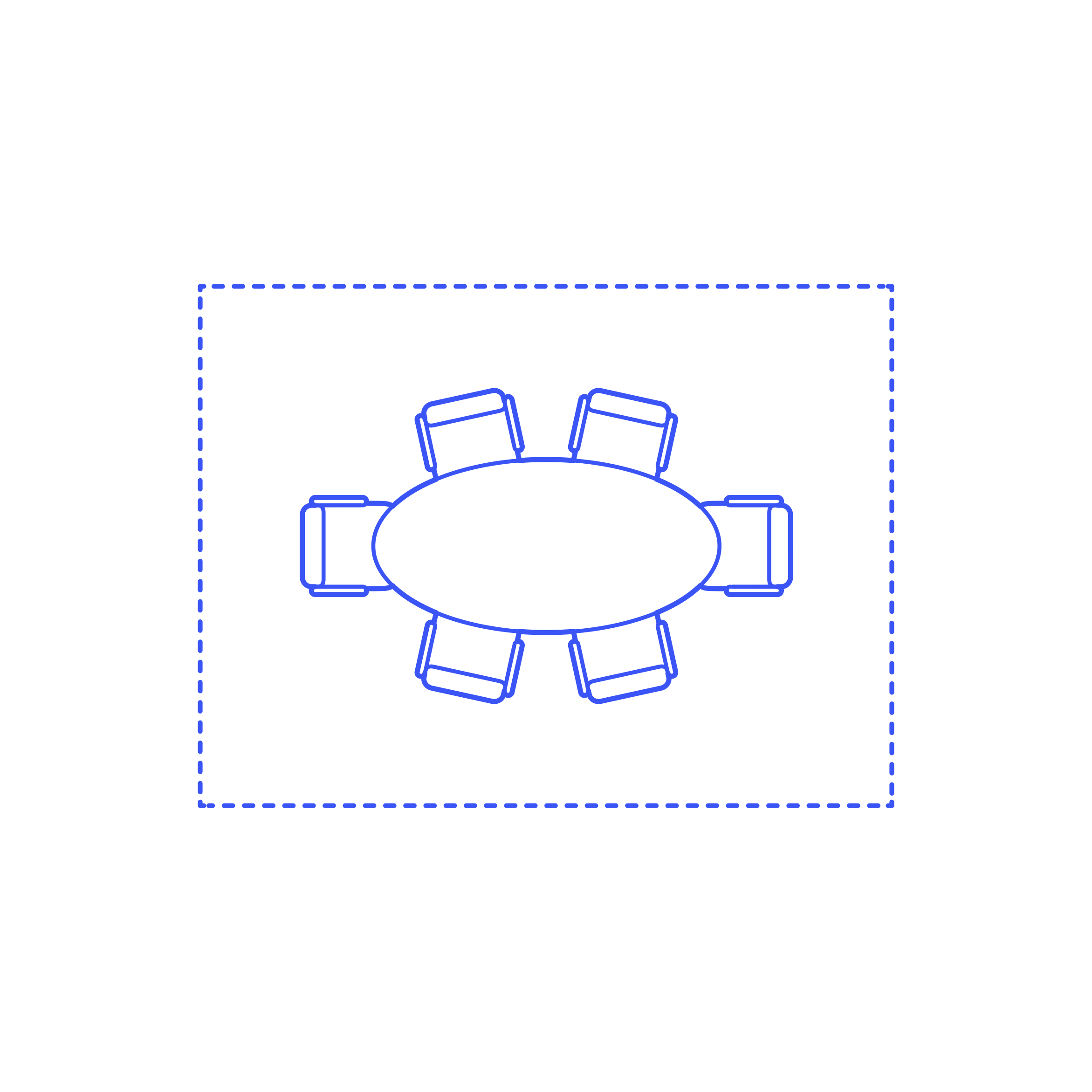 Layouts Meeting Conference Rooms Oval Small Outline Svg File Free Vectors